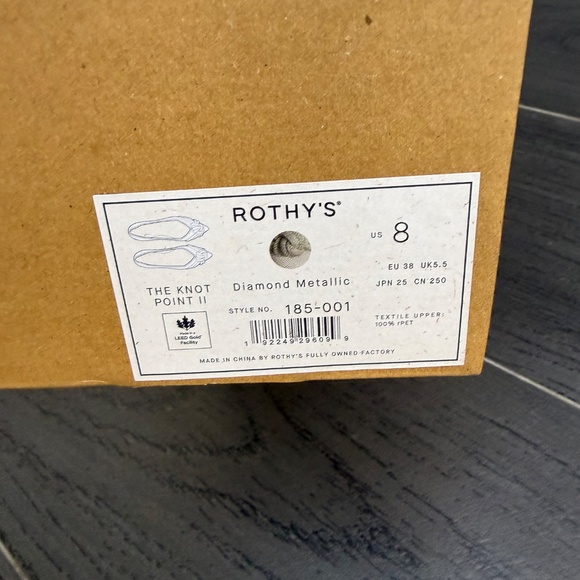 Rothy's The Knot Point ii, Size 8, Color Conch - Picture 8 of 8